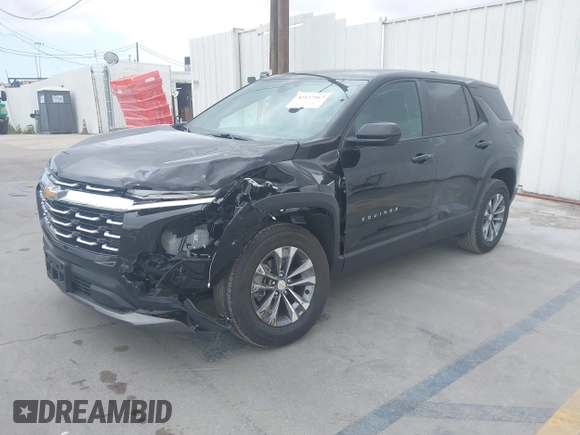 2025 Chevrolet Equinox FWD LT with VIN 3GNAXHEG5SL188502, listed as a IAAI auction lot 42127167 with 2,530 mi miles and . Bid and sale history available at DreamBid. Image 2.