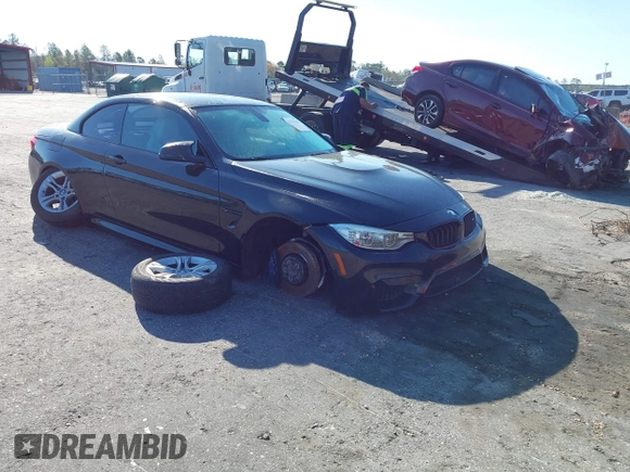 2015 BMW M4 with VIN WBS3U9C56FP967590, listed as a IAAI auction lot 41732730 with 48,927 mi miles and . Bid and sale history available at DreamBid. Image 1.