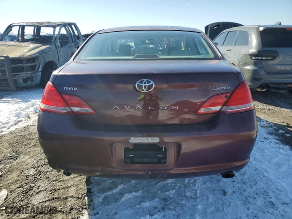 2007 Toyota Avalon XL with VIN 4T1BK36B87U227741, listed as a Copart auction lot 46481275 with 0 mi miles and Salvage Title. Bid and sale history available at carsss.com. Image 6.