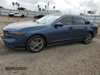 2024 Honda Accord EX с VIN 1HGCY1F39RA090819, выставлен на аукционе Copart как лот 53649525 с пробегом 523 миль миль и Списание • Salvage title. История ставок и продаж доступна на DreamBid. Изображение 1.