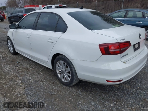 2016 Volkswagen Jetta Sedan 1.4T SE with VIN 3VWD67AJ3GM392427, listed as a IAAI auction lot 41704763 with 84,152 mi miles. Bid and sale history available at carsss.com. Image 3.