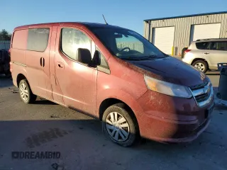 2015 Chevrolet City Express Cargo Van LT with VIN 3N63M0ZN5FK707836, listed as a Copart auction lot 82660704 with 86,569 mi miles and Salvage Title. Bid and sale history available at carsss.com. Image 4.