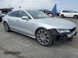 2015 Audi A7 3.0 Prestige with VIN WAU2GAFC5FN052096, listed as a Copart auction lot 53729684 with 69,199 mi miles. Bid and sale history available at carsss.com. Image 4.
