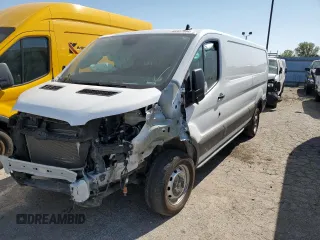 2023 Ford Transit Cargo with VIN 1FTBR1Y8XPKA42267, listed as a Copart auction lot 68937994 with Not Provided miles and Salvage Title. Bid and sale history available at DreamBid. Image 1.