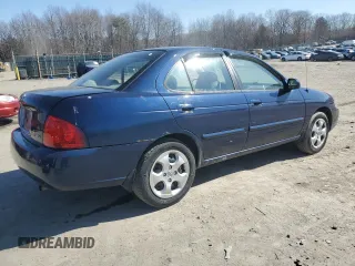 2006 Nissan Sentra S with VIN 3N1CB51DX6L614221, listed as a Copart auction lot 48555105 with 215,147 mi miles and Salvage Title. Bid and sale history available at DreamBid. Image 3.