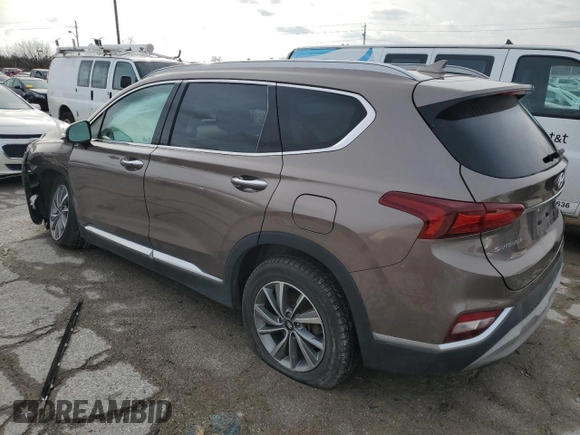 2019 Hyundai Santa Fe Ultimate with VIN 5NMS5CAD4KH125177, listed as a Copart auction lot 83832384 with 67,952 mi miles and Salvage Title. Bid and sale history available at carsss.com. Image 2.