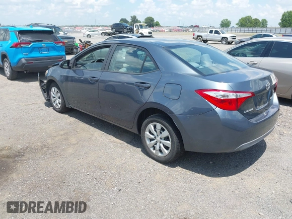 2016 Toyota Corolla L z VIN 5YFBURHE5GP480635, wystawiony jako IAAI lot #42512453 z przebiegiem 122 481 mil mil oraz . Historia ofert i sprzedaży dostępna na DreamBid. Obrazek 3.