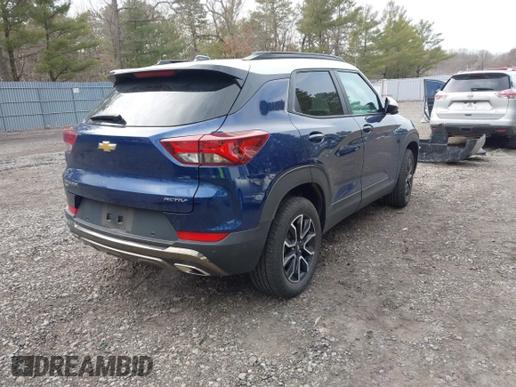 2023 Chevrolet TrailBlazer ACTIV with VIN KL79MSSL5PB075898, listed as a IAAI auction lot 41695970 with 16,709 mi miles and . Bid and sale history available at DreamBid. Image 4.