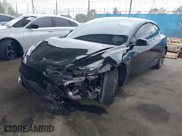 2023 Tesla Model 3 with VIN 5YJ3E1EA7PF473749, listed as a IAAI auction lot 41921478 with 21,483 mi miles and . Bid and sale history available at DreamBid. Image 18.