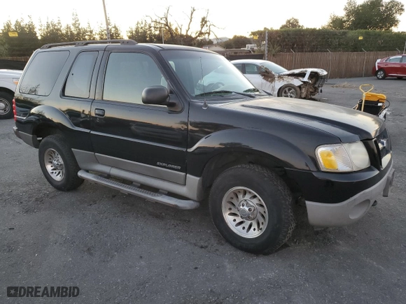 2001 Ford Explorer Sport with VIN 1FMYU60E51UB02972, listed as a Copart auction lot 83496314 with 166,281 mi miles and Salvage Title. Bid and sale history available at carsss.com. Image 4.