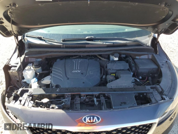 2017 Kia Sedona LX with VIN KNDMB5C13H6220108, listed as a Copart auction lot 72136674 with 72,426 mi miles and Salvage Title. Bid and sale history available at carsss.com. Image 12.