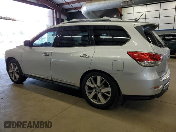 2014 Nissan Pathfinder S with VIN 5N1AR2MM4EC687777, listed as a Copart auction lot 61785445 with 137,891 mi miles and Clean title. Bid and sale history available at DreamBid. Image 2.