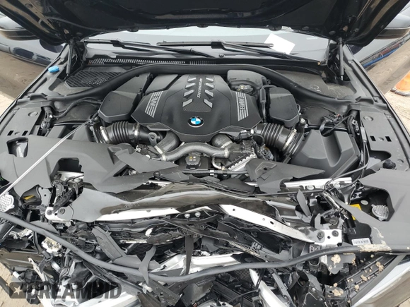 2024 BMW 8 Series M850i xDrive with VIN WBABC4C07RCP91011, listed as a Copart auction lot 42949665 with Not Provided miles and Salvage Title. Bid and sale history available at DreamBid. Image 12.