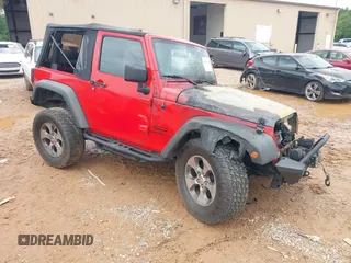 2014 Jeep Wrangler Sport with VIN 1C4AJWAGXEL107854, listed as a IAAI auction lot 42648024 with Not provided miles and . Bid and sale history available at DreamBid. Image 1.