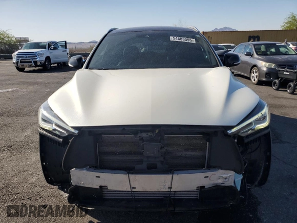 2021 Infiniti QX50 Luxe z VIN 3PCAJ5BA0MF124281, wystawiony jako Copart lot #54603095 z przebiegiem 41 824 mil mil oraz Szkoda całkowita • Salvage title. Historia ofert i sprzedaży dostępna na DreamBid. Obrazek 5.
