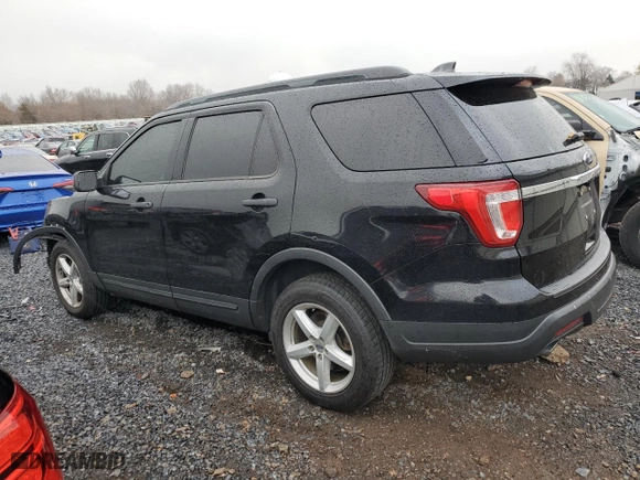 2018 Ford Explorer with VIN 1FM5K8BHXJGA75665, listed as a Copart auction lot 83337494 with 89,023 mi miles and Salvage Title. Bid and sale history available at carsss.com. Image 2.