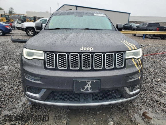 2017 Jeep Grand Cherokee Summit with VIN 1C4RJFJT1HC818136, listed as a Copart auction lot 81057084 with 135,843 mi miles and Salvage title. Bid and sale history available at DreamBid. Image 5.