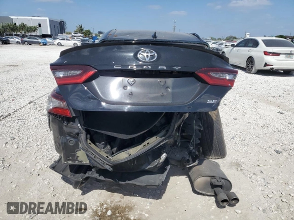 2021 Toyota Camry SE Nightshade with VIN 4T1G11AK9MU617067, listed as a Copart auction lot 54535375 with 225,675 mi miles and Non Repairable. Bid and sale history available at carsss.com. Image 6.