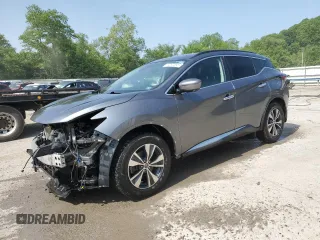 2020 Nissan Murano SV z VIN 5N1AZ2BJ6LN165159, wystawiony jako Copart lot #59287395 z przebiegiem 109 387 mil mil oraz Szkoda całkowita • Salvage title. Historia ofert i sprzedaży dostępna na DreamBid. Obrazek 1.