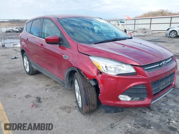 2016 Ford Escape SE with VIN 1FMCU0GX5GUA10252, listed as a IAAI auction lot 41686745 with 37,000 mi miles. Bid and sale history available at carsss.com. Image 1.