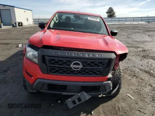 2022 Nissan Frontier S with VIN 1N6ED1EK4NN611330, listed as a Copart auction lot 47478195 with 100,477 mi miles and Salvage title. Bid and sale history available at DreamBid. Image 5.