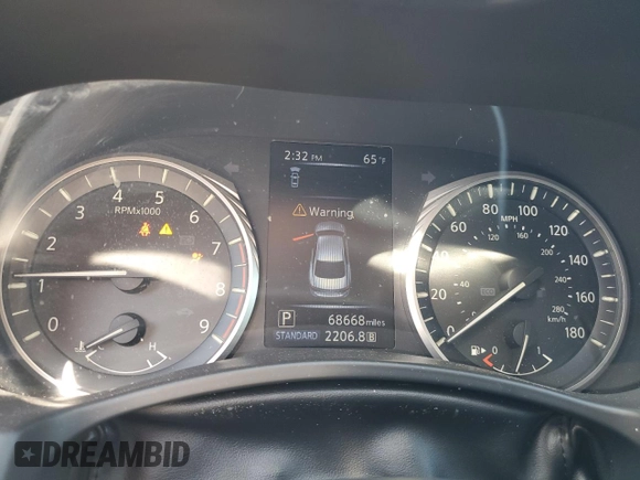 2021 Infiniti Q50 Pure with VIN JN1EV7AP1MM701174, listed as a Copart auction lot 49970925 with 68,668 mi miles and Non Repairable. Bid and sale history available at DreamBid. Image 9.