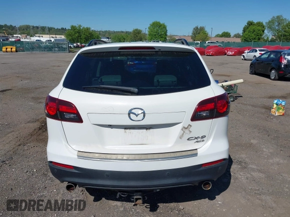 2015 Mazda CX-9 Touring with VIN JM3TB3CV1F0461403, listed as a IAAI auction lot 42148325 with 143,452 mi miles. Bid and sale history available at carsss.com. Image 16.