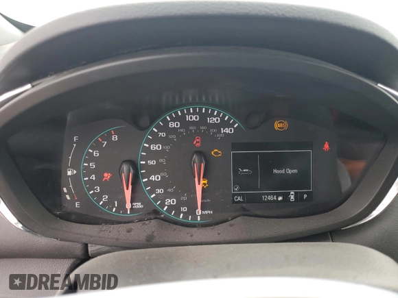 2022 Chevrolet Trax LT with VIN KL7CJLSM7NB503125, listed as a Copart auction lot 44001865 with 12,464 mi miles and Salvage Title. Bid and sale history available at carsss.com. Image 9.