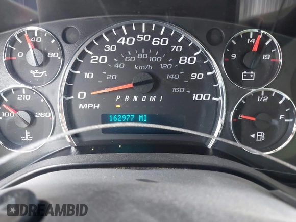 2018 Chevrolet Express Cargo Van with VIN 1GCWGAFG8J1906084, listed as a IAAI auction lot 41814922 with 162,977 mi miles. Bid and sale history available at carsss.com. Image 7.