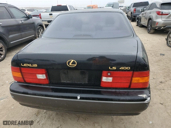 1998 Lexus LS 400 Luxury Sdn with VIN JT8BH28F5W0103430, listed as a Copart auction lot 45481815 with 221,187 mi miles and Salvage Title. Bid and sale history available at carsss.com. Image 6.