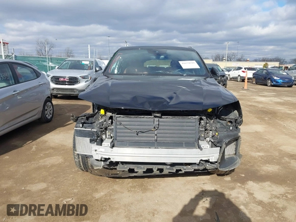 2020 Audi Q7 Premium with VIN WA1AXAF74LD011455, listed as a IAAI auction lot 41674599 with 37,561 mi miles. Bid and sale history available at carsss.com. Image 6.