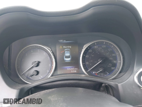 2015 Infiniti Q50 Sport with VIN JN1BV7AR1FM396590, listed as a IAAI auction lot 42687130 with 104,265 mi miles and . Bid and sale history available at DreamBid. Image 7.