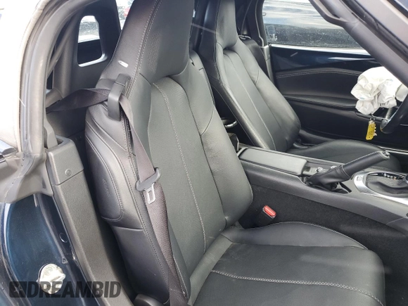 2021 Mazda MX-5 Miata Grand Touring with VIN JM1NDAD73M0451162, listed as a Copart auction lot 42644335 with 20,787 mi miles and Salvage title. Bid and sale history available at DreamBid. Image 10.