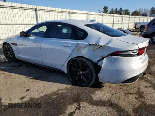 2021 Jaguar XF R-Dynamic SE with VIN SAJBL4GX4MCY88638, listed as a Copart auction lot 43249684 with 15,289 mi miles. Bid and sale history available at carsss.com. Image 2.