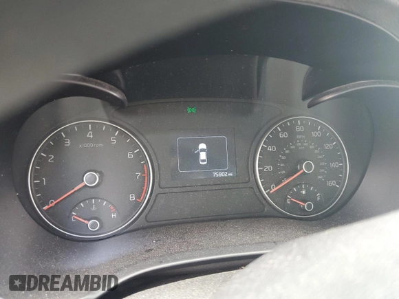 2018 Kia Optima LX with VIN 5XXGT4L37JG244229, listed as a Copart auction lot 53230505 with 0 mi miles and Salvage Title. Bid and sale history available at carsss.com. Image 9.