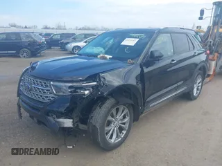 2024 Ford Explorer Limited with VIN 1FMSK8FH3RGA31290, listed as a IAAI auction lot 41951463 with 24,047 mi miles. Bid and sale history available at carsss.com. Image 2.