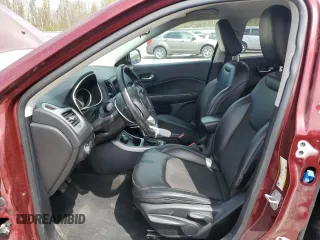 2020 Jeep Compass Latitude with VIN 3C4NJDBB6LT165048, listed as a Copart auction lot 56165965 with 83,351 mi miles and Salvage title. Bid and sale history available at DreamBid. Image 7.