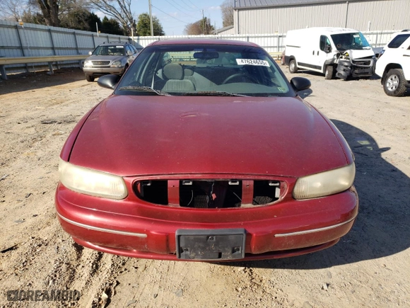 1998 Buick Century Custom with VIN 2G4WS52M0W1449799, listed as a Copart auction lot 47624655 with 0 mi miles and Salvage Title. Bid and sale history available at carsss.com. Image 5.