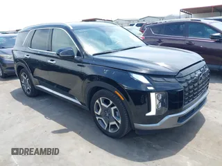 2024 Hyundai Palisade Limited z VIN KM8R5DGE9RU681973, wystawiony jako IAAI lot #42245991 z przebiegiem 28 258 mil mil oraz . Historia ofert i sprzedaży dostępna na DreamBid. Obrazek 1.