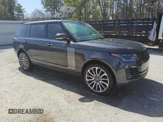 2019 Land Rover Range Rover with VIN SALGS5RE9KA528226, listed as a Copart auction lot 47733385 with 98,481 mi miles and Clean Title. Bid and sale history available at carsss.com. Image 4.