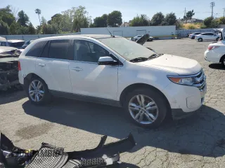 2013 Ford Edge Limited with VIN 2FMDK3KC6DBE07874, listed as a Copart auction lot 62409265 with 171,978 mi miles and Salvage title. Bid and sale history available at DreamBid. Image 4.