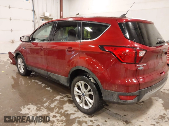 2019 Ford Escape SE with VIN 1FMCU9GD1KUA17041, listed as a IAAI auction lot 41340123 with 48,456 mi miles. Bid and sale history available at carsss.com. Image 3.