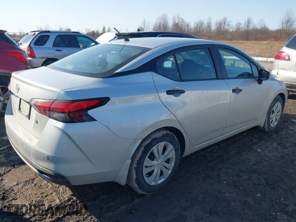 2024 Nissan Versa S with VIN 3N1CN8DV1RL838303, listed as a IAAI auction lot 41771250 with 21,555 mi miles and . Bid and sale history available at carsss.com. Image 4.