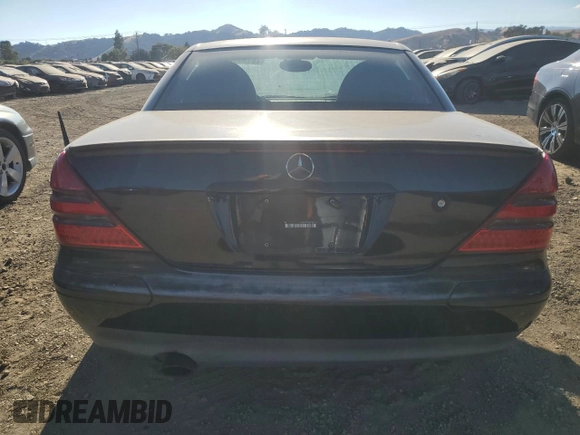 1999 Mercedes-Benz SLK-Class with VIN WDBKK47F2XF102913, listed as a Copart auction lot 76196644 with 112,119 mi miles and Clean Title. Bid and sale history available at carsss.com. Image 6.