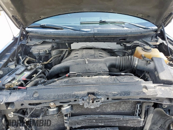 2013 Ford F-150 XL with VIN 1FTFW1ET2DFC34113, listed as a Copart auction lot 62120405 with 54,344 mi miles and Salvage title. Bid and sale history available at DreamBid. Image 11.