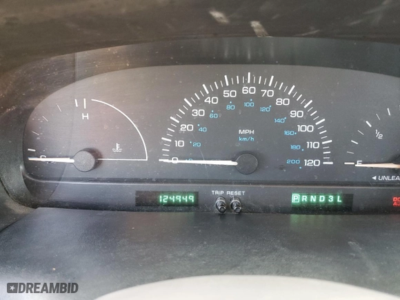 2000 Dodge Caravan with VIN 2B4GP2531YR754662, listed as a Copart auction lot 75336894 with 124,949 mi miles and Salvage Title. Bid and sale history available at carsss.com. Image 9.