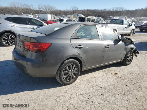2013 Kia Forte EX with VIN KNAFU4A29D5732655, listed as a Copart auction lot 84626394 with NaN miles and Salvage Title. Bid and sale history available at carsss.com. Image 3.