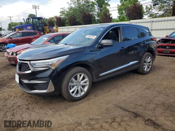 2021 Acura RDX with VIN 5J8TC2H32ML028225, listed as a Copart auction lot 61463255 with 52,880 mi miles and Salvage title. Bid and sale history available at DreamBid. Image 1.