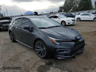 2024 Toyota Corolla Hybrid LE with VIN JTDBCMFE5RJ031956, listed as a Copart auction lot 48440715 with 13,971 mi miles and Salvage Title. Bid and sale history available at carsss.com. Image 4.