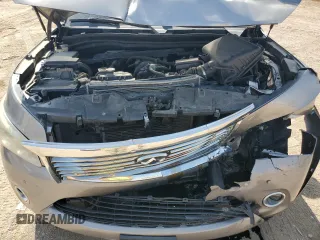 2012 Infiniti QX56 7-passenger with VIN JN8AZ2NE9C9016258, listed as a Copart auction lot 71570824 with 142,859 mi miles and Salvage Title. Bid and sale history available at carsss.com. Image 12.